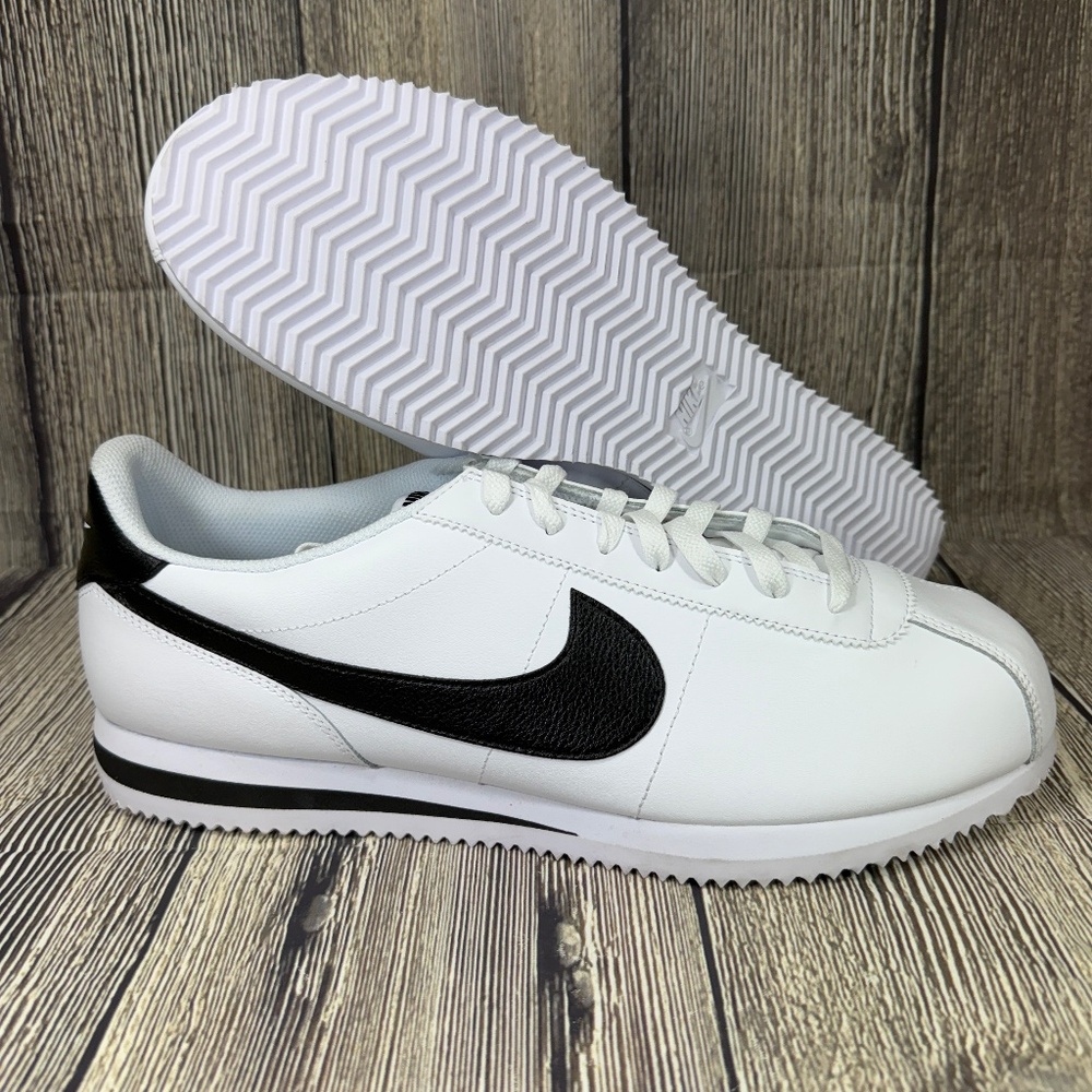 Nike Cortez White/Black Mens size 13 DM4044-105